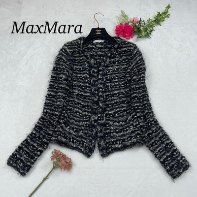 F32 M Max Mara White Tag Knit Cardigan Women