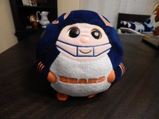 Chicago Bears Beanie BallZ 5” Plush TY NFL LICENSED Blue Orange White used