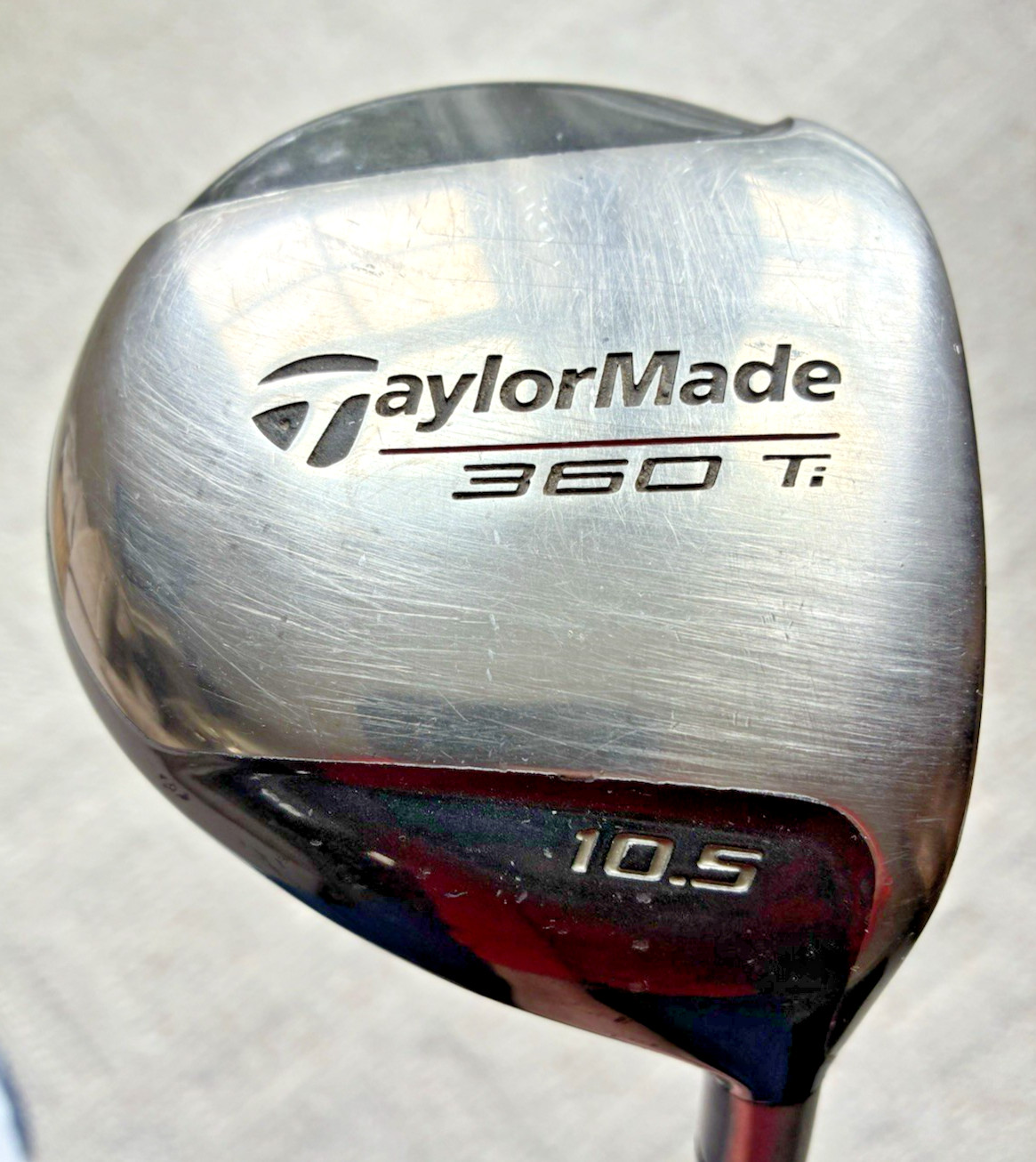 TaylorMade 360 Ti Driver 10.5 Deg. Graphite Ultralite R-80 S