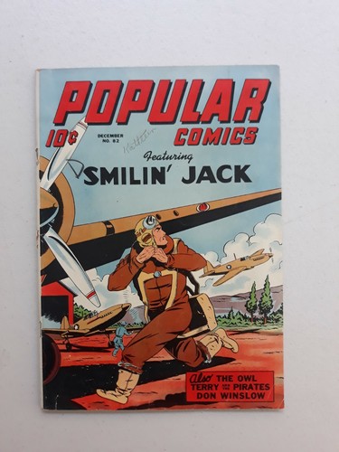 Popular Comics 82 Dell 1942 Scarce 