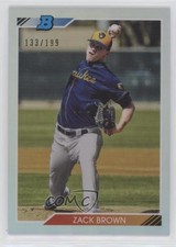 2020 Bowman Heritage Chrome Prospects Refractor 133/199 Zack Brown #92CP-ZB 00gy