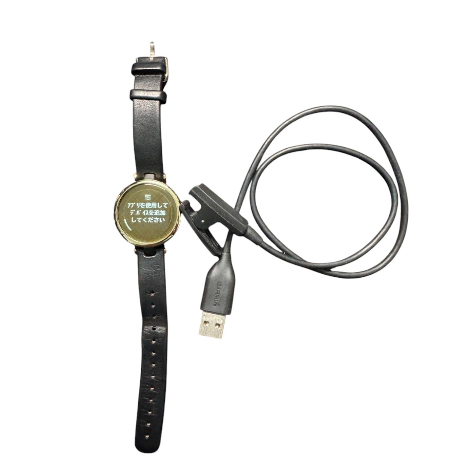 Garmin Lily 34mm Stainless Steel Smartwatch with Charging Cable Pre-Owned