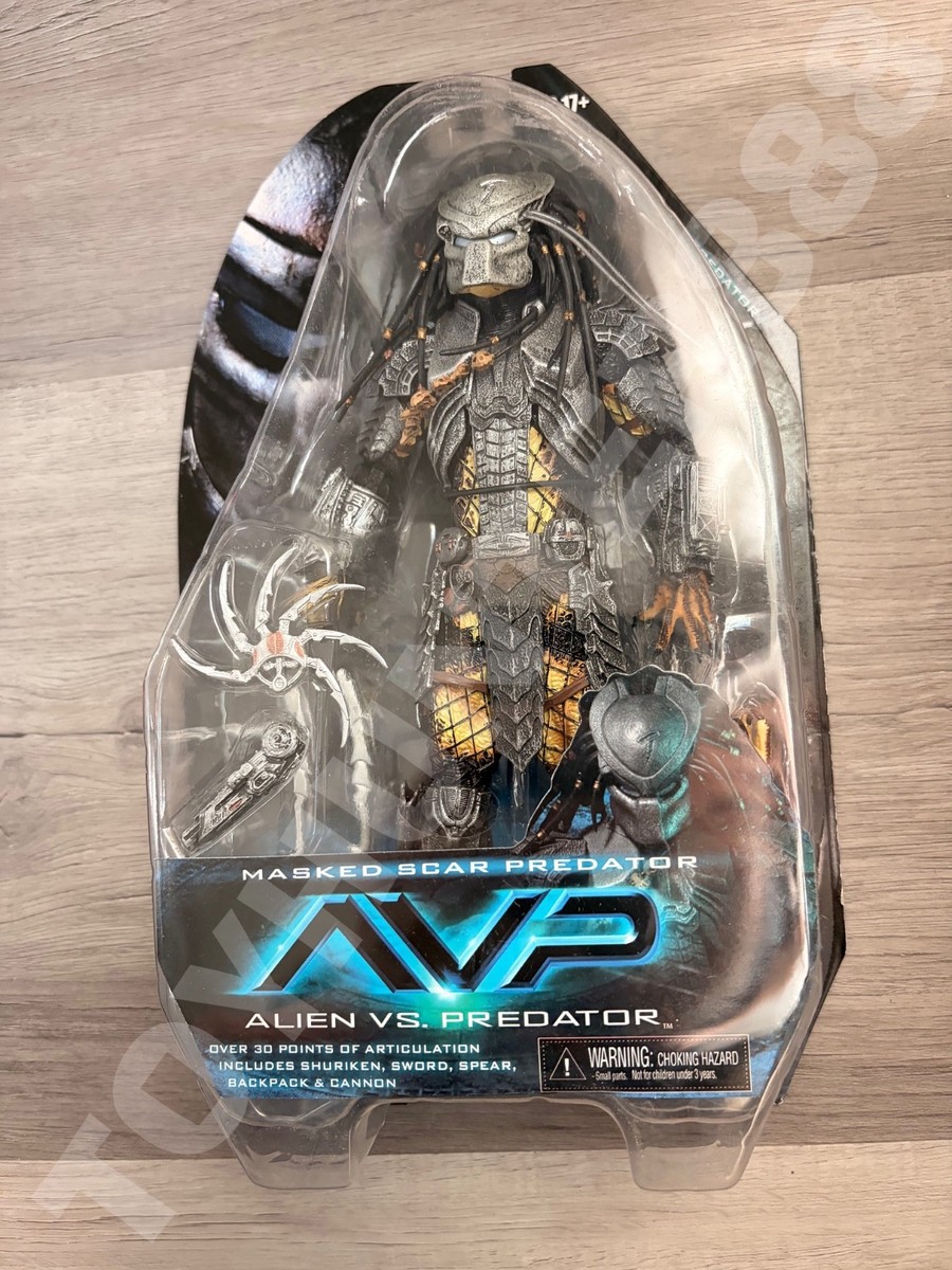 NECA Alien vs Predator Series 15 Masked Scar Predator 8 inch