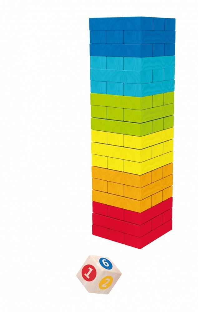 5905375820497 Game Colorful tower Smily Play