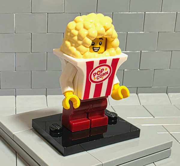 1 StüCk Lego Col23-7 Popcorn KostüM Costume Minifigur Col404 – Serie 23 71034-image