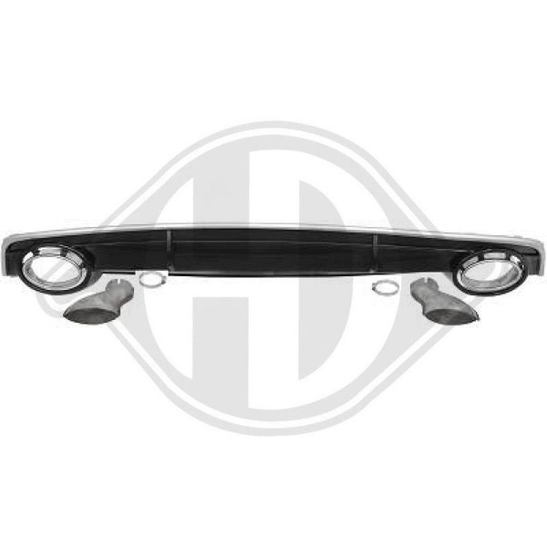 1X Blende StoßFäNger Diederichs 1050258 Hd Tuning FüR Hinten-image