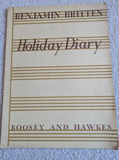 Holiday Diary Suite for Piano Benjamin Britten Boosey  Hawkes 1935