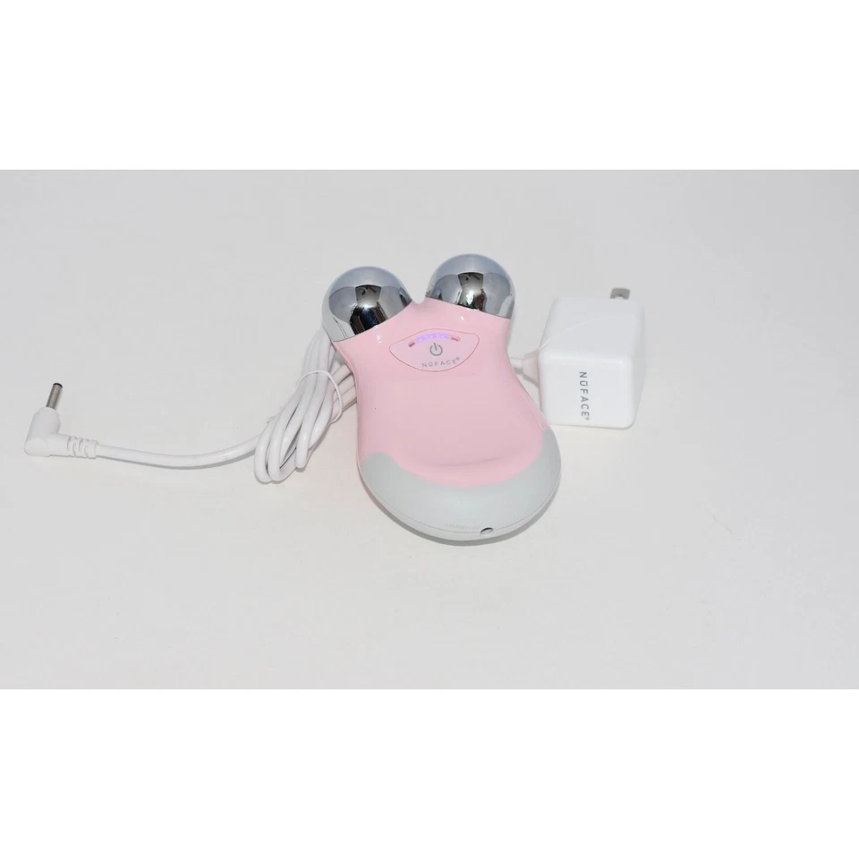 Dispositivo tonificante estiramiento facial avanzado NuFACE Pink Petite + imprimación en gel de 5 oz NUEVO Foto 2 de 4