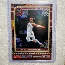 2024-25 Panini Haunted Hoops - Donovan Mitchell, Donovan Mitchell #88 Holo Webs