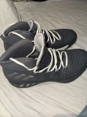 Adidas Men s Size 13 Crazy Explosive Gray CLU600001 Used