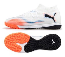 PUMA Men Future 8 Pro Cage Cleats Soccer White Futsal Shoes Boot Spike 10859201