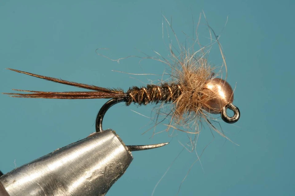 Fliegentom Nymphe 3 Stück Tungsten Jig Nr. 10 - Bild 1 von 1