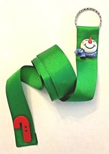 Handmade Snowman Inspired Hair Bow Holder Girls Room Bathroom Decor