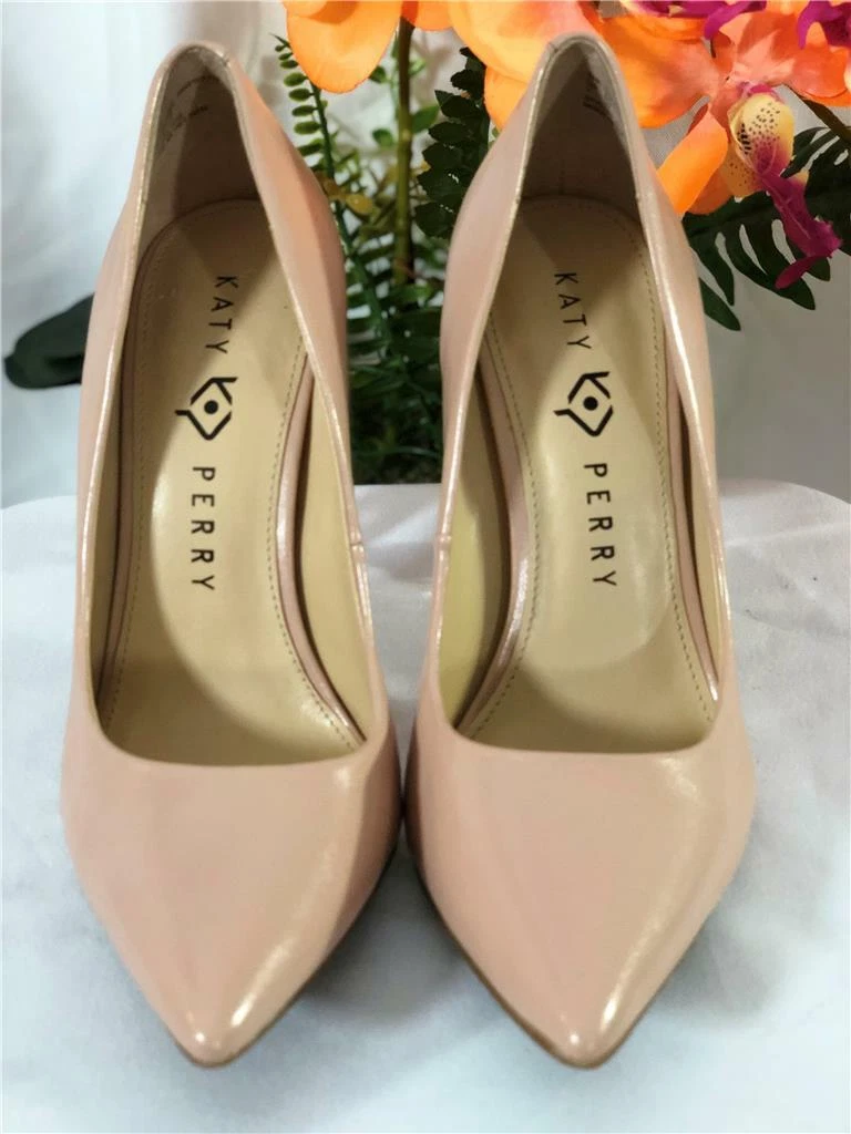 NWOB KATY PERRY The Suzzie Fantasy Chain High Heels Pumps Nude