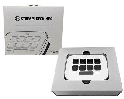 Elgato Stream Deck Neo (10GBJ9901) - USB-C, 8 Customizable