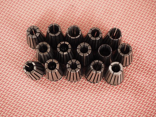 25 Assorted ER Spring Collets - Picture 12 of 13