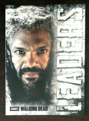 2018 Topps Walking Dead Leaders Insert King Ezekiel #L-7