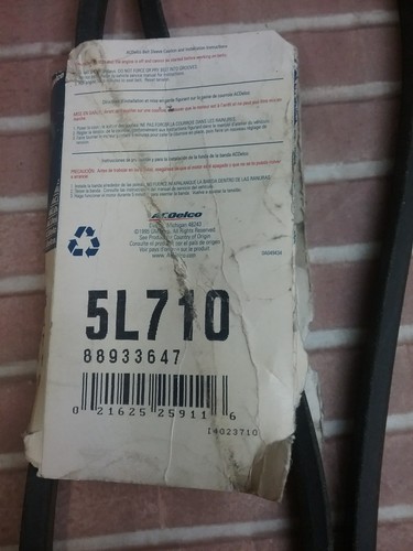ACDelco 5L710 Lawn And Garden Belt - Picture 2 of 2