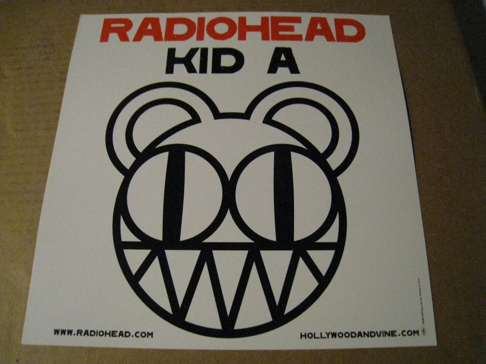 Radiohead Poster Flat Kid A Two 2 Sided - Image 2 of 2