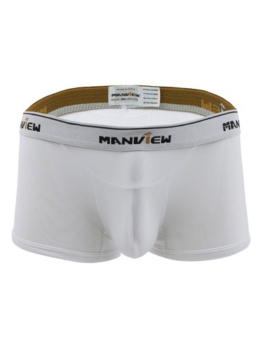 Men Wet Look Leather Boxer Brief Underwear Shorts Underpant Buckled Bulge Pouch - Picture 11 of 37