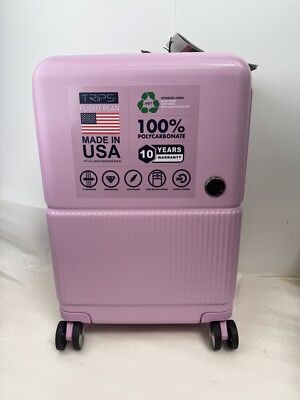 Trips Luggage Flight Plan 23'' Carry On Hardside Expandable Spinner Luggage $240