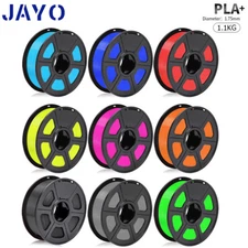 JAYO PLA+ PLA PLUS 1.75mm 3D Printer Filament 1.1KG +/-0.02mm High Strength 