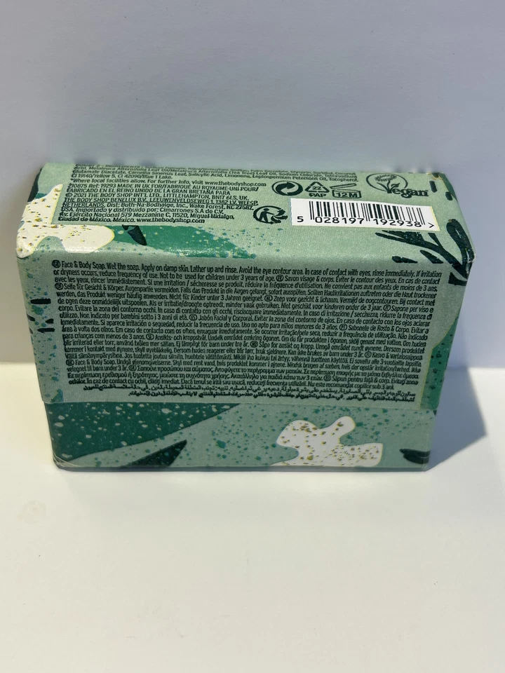 The Body Shop Tea Tree Cleansing Slab 150g for Blemished Skin - Image 3 of 4