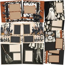 SPOOKY SEASON - Scrapbook Layout Set