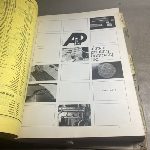 South Carolina, Spartanburg City Directory 1985 Fiske-Carter / AEW - Picture 7 of 12