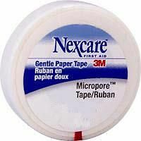Nexcare Micropore Paper Hypoallergenic Surgical Tape, 1/2in x 10yd - 1 count