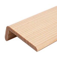 Listwa narożna z litego drewna 43 x 19 mm