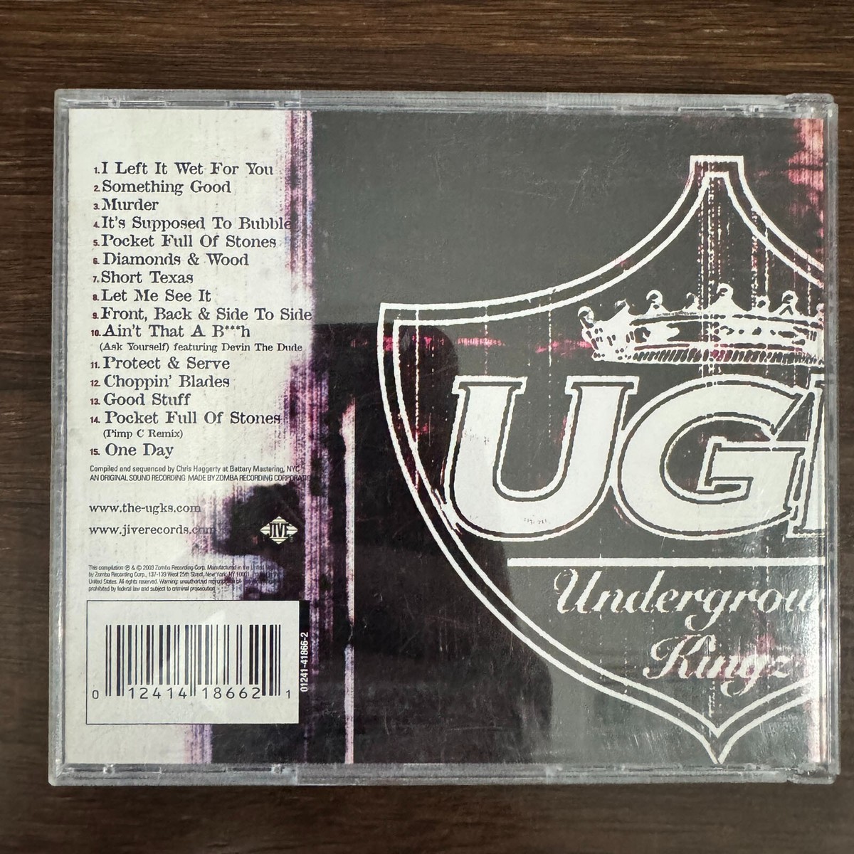◇G-RAP UCE DUCE/BANK ON IT CD-R ver. Uce Duce - Bank On It: