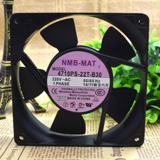 1pcs NMB-MAT 4710PS-22T-B30 AC220V 14/11W 12025 Double Ball Drive Cabinet Fan