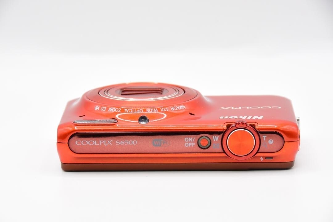Nikon COOLPIX S6500 オレンジ Nikon Coolpix S6500 orange Digital Camera 16.0MP 12x Optical