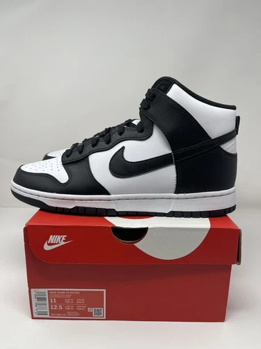 Nike Dunk Retro High Panda Black White (2021) DD1399-105 Size 11