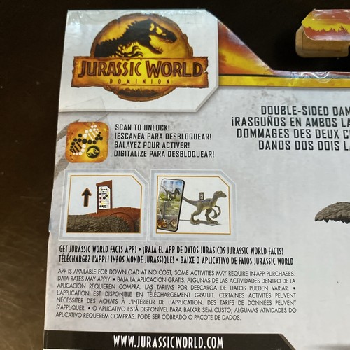 Jurassic World PYRORAPTOR Dominion Extreme Damage Dinosaur Hard To Find - Picture 4 of 9