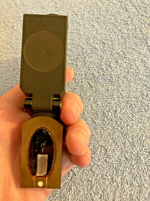 VINTAGE 1944 CARL ZEISS JENA REFRACTOMETER NO. 101107 IN WOODEN