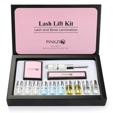 Lash Lift Kit Eyelash Perm Professional Semi-Permanent Curling Salon Pink