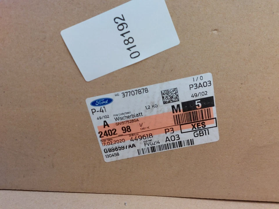 Ford Ecosport Mk2 Front Left Wiper Blades X4 LHD 2016-2019 2402898 Genuine NEW - Image 4 of 4