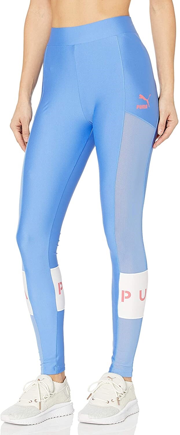 ALTRA Leggings Puma donna 247177 Xtg a vita alta colorblocked taglia X Small