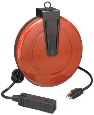 Craftsman Cord Reel Retractable With 30 Ft Extension Cord Mountable Wall Ceiling