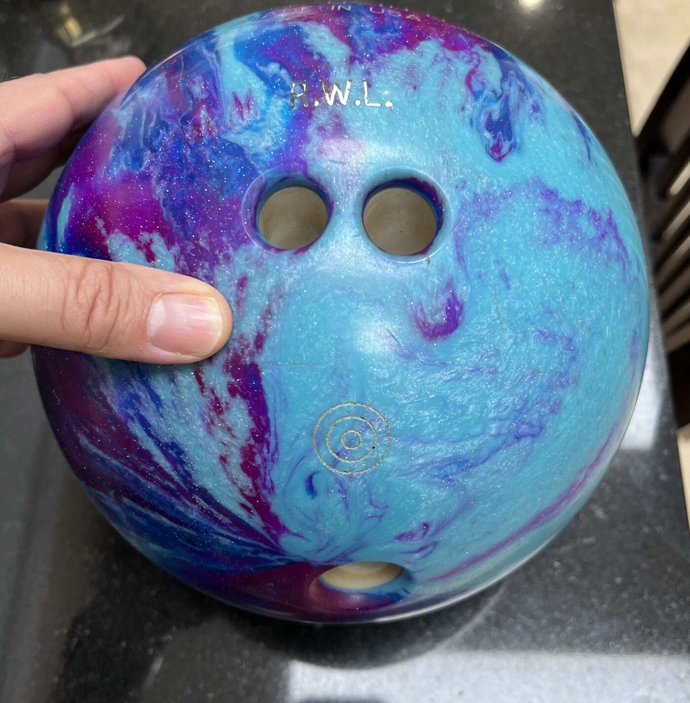 Ebonite Maxim Peekaboo Berry 14 Pound Bowling Ball EPOC eBay