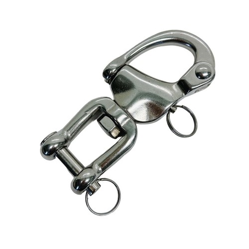 5'' SWIVEL JAW Snap Shackle  SS316 Stainless Steel Shackle Forged Boat Anchor - Afbeelding 6 van 8