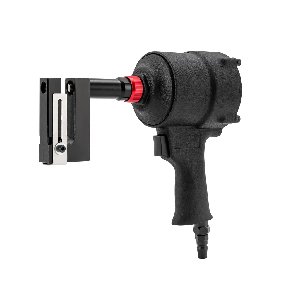 Herramienta perforadora de agujeros de chapa recta con panel de aire neumático perforador de agujeros de 8 mm + mango Foto 4 de 4