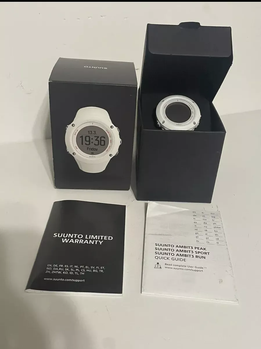 Suunto Ambit3 Sport Sapphire Digital Poly Multi Quartz Watch