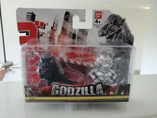 Godzilla Chibi Godzilla Mechagodzilla Mini Figure 2-Pack Bandai Great con.