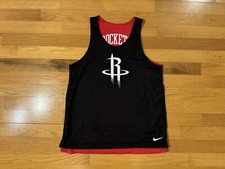 New M Nike Houston Rockets Team Mesh Reversible Practice Jersey CU1953-010