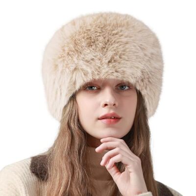 Winter Faux Fur Hat for Women Girls Cossack Russian Style 7  display picture 1