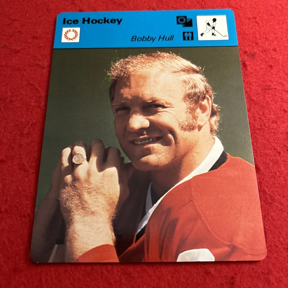 Sportscaster Hockey 1977 Bobby Orr #01-02 Bobby Hull #05-20 Gordie Howe #02-06 Foto 4 de 4