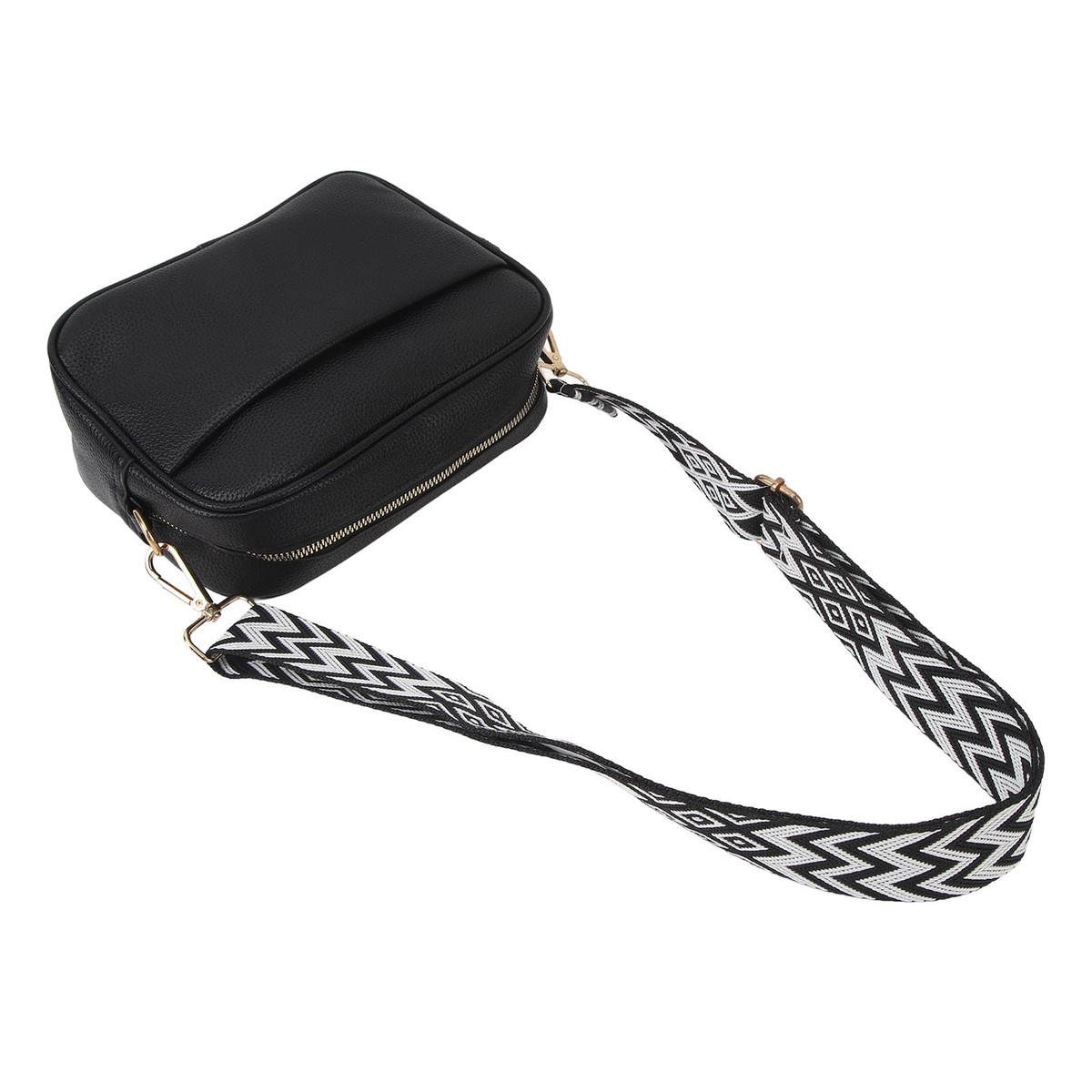 バッグ Archive LEATHER SHOULDER BAG black ARCHIVE SHOULDER BAG - NYLON - BLACK | COS